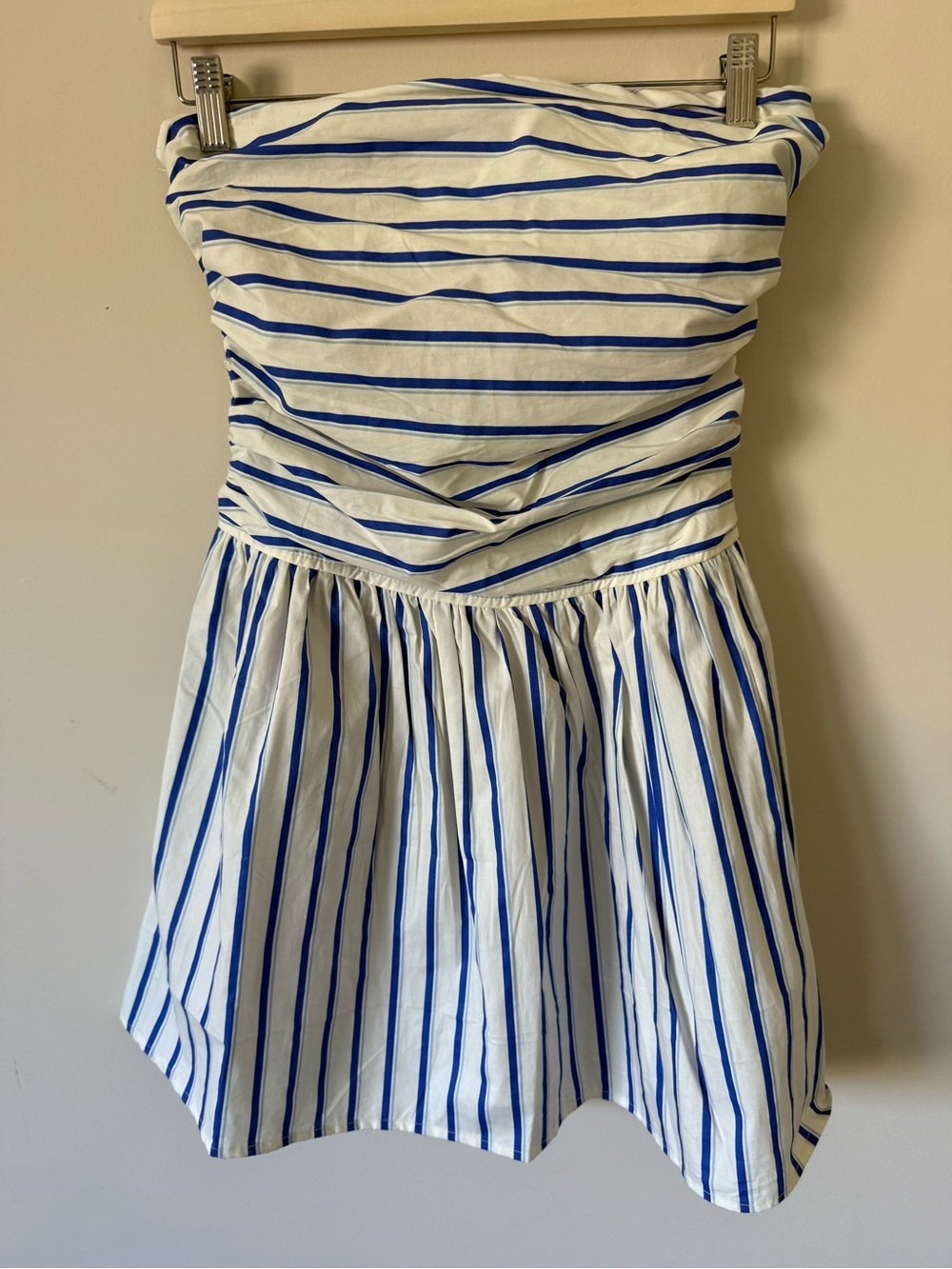 302 BAND OF THE FREE STRAPLESS MINI DRESS